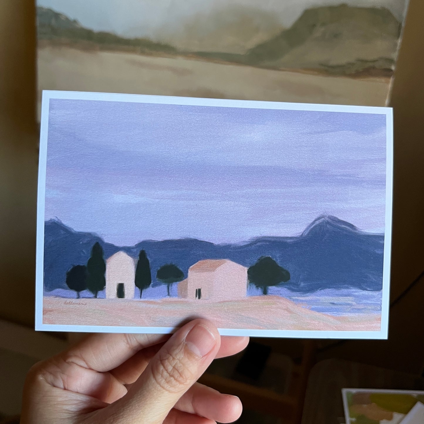 Postcard - House Next To Mine