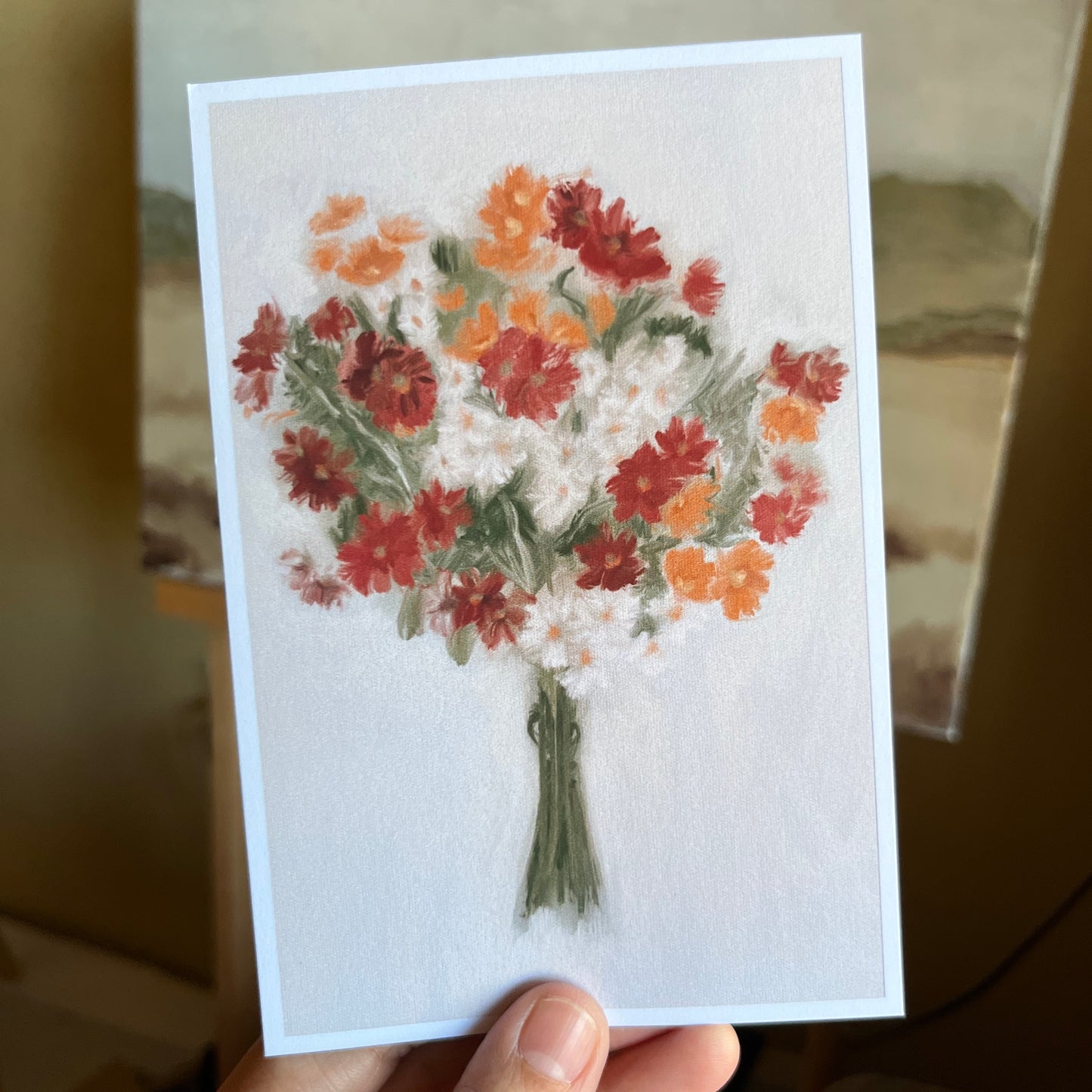 Postcard - Bouquet Study