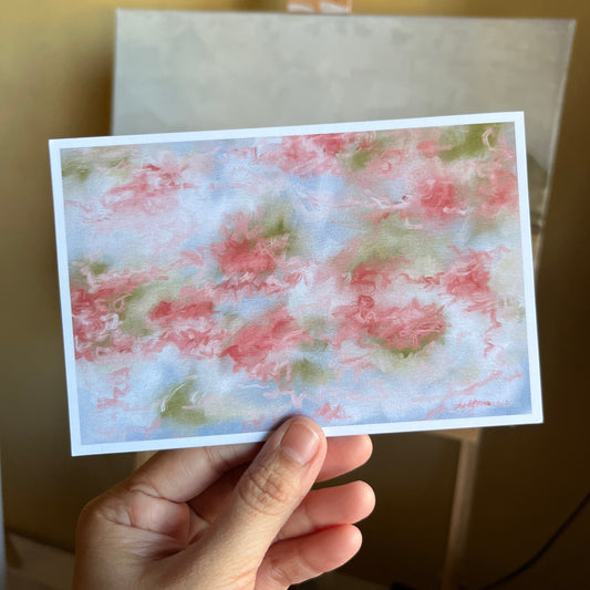 Postcard - Garden Study
