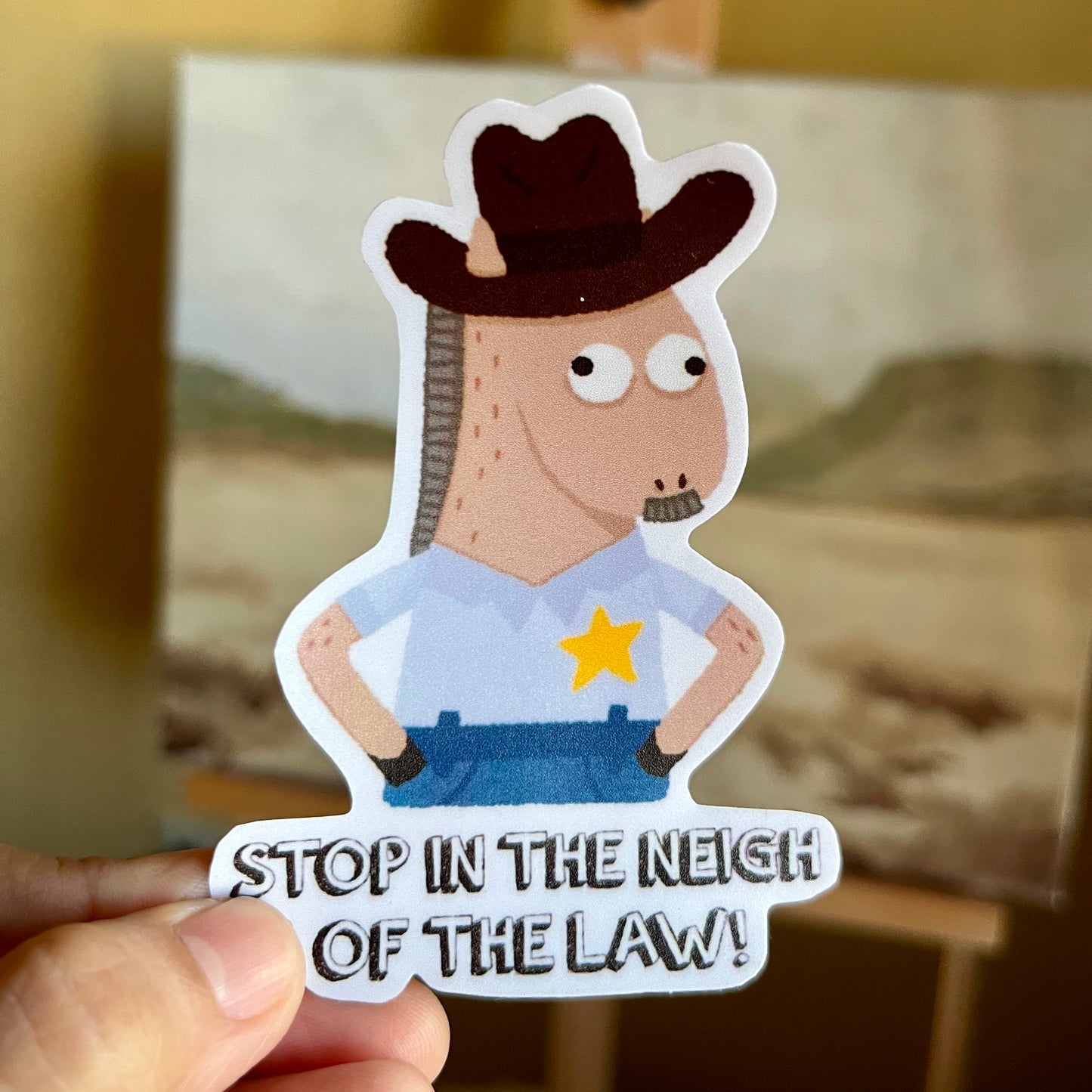 Sticker - Sheriff Horse