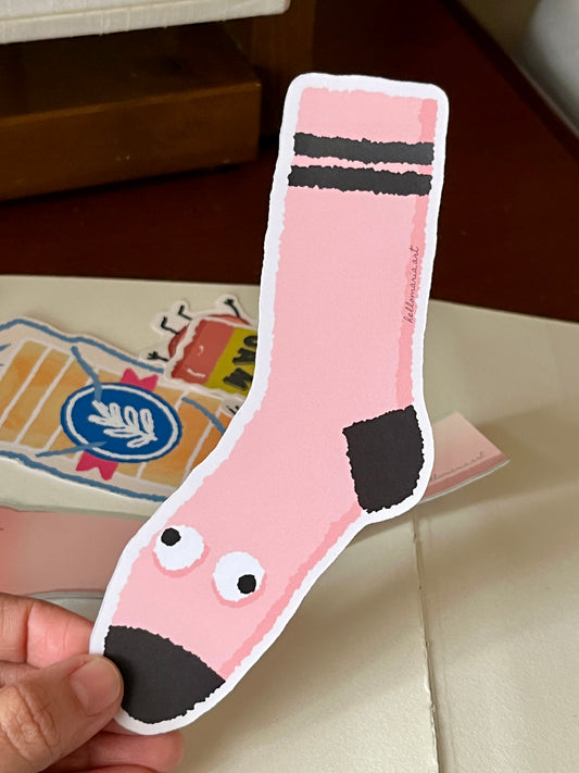 Bookmark - Sock Puppet