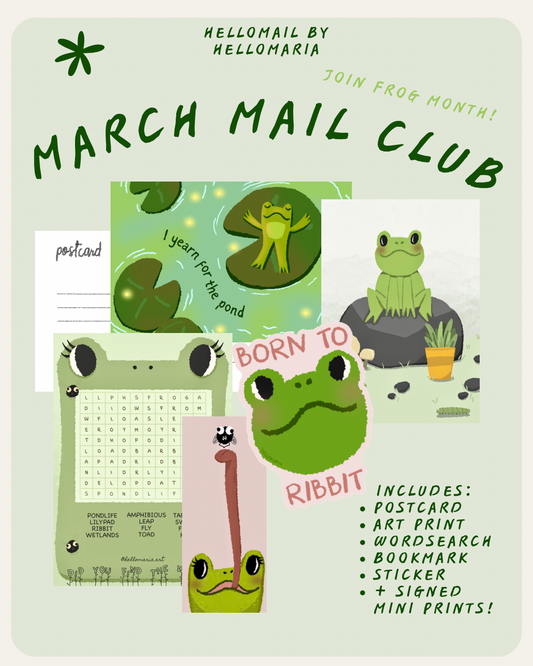 HelloMail March 🐸💌