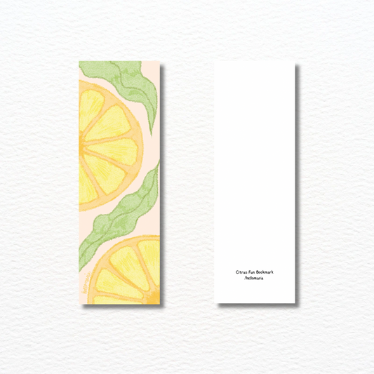 Bookmark - Citrus Fun